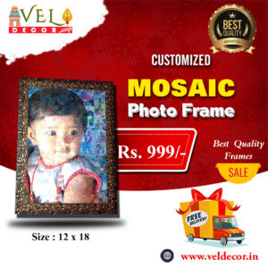 Customized Mosaic Photo Frame